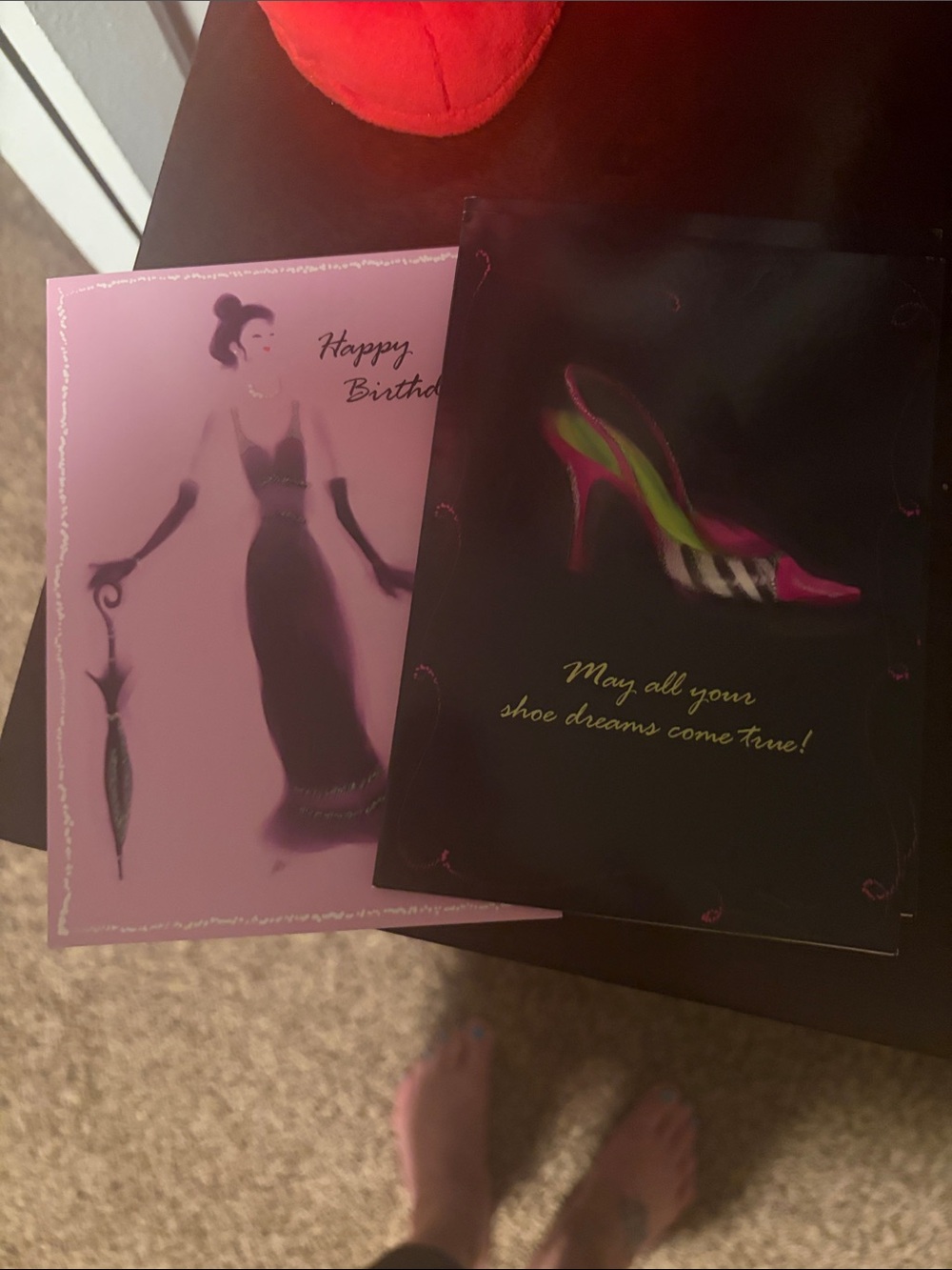 Set of 9 Women's Birthday Cards w/envelopes